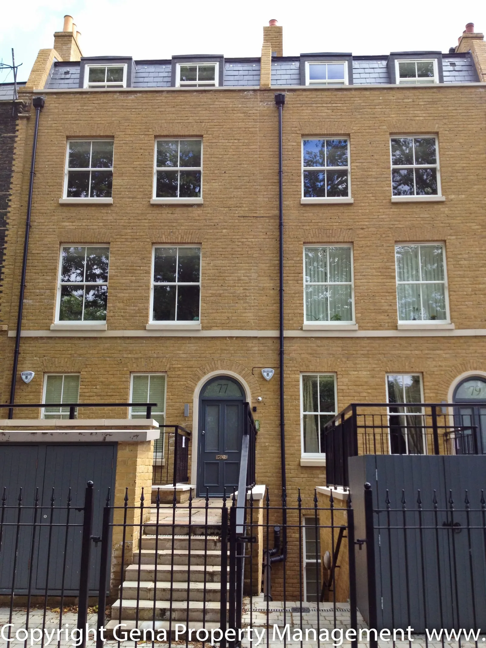 A residential block managed by Gena Property Management in Kennington, SE11