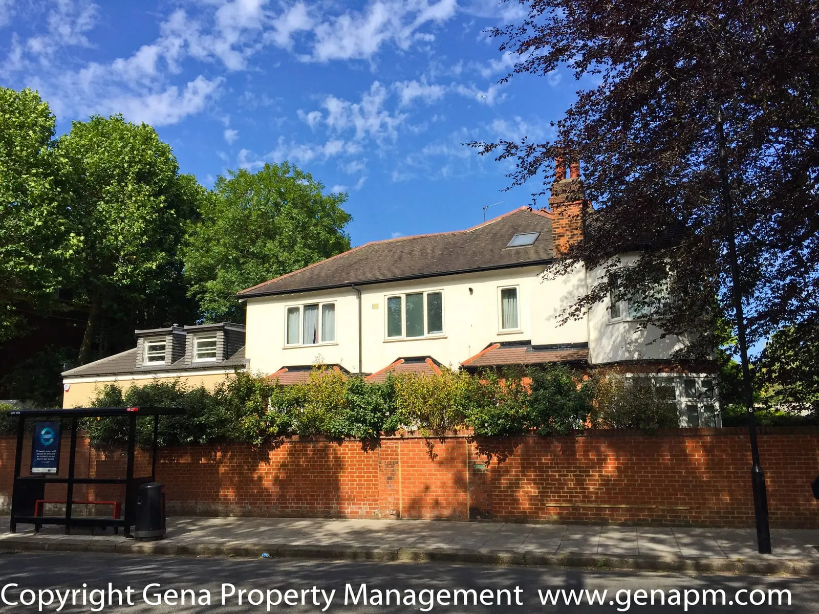 A residential block managed by Gena Property Management in West Hampstead, NW2