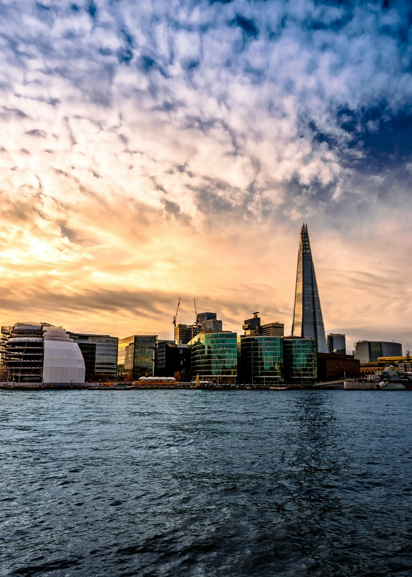 The Shard rising over Southwark