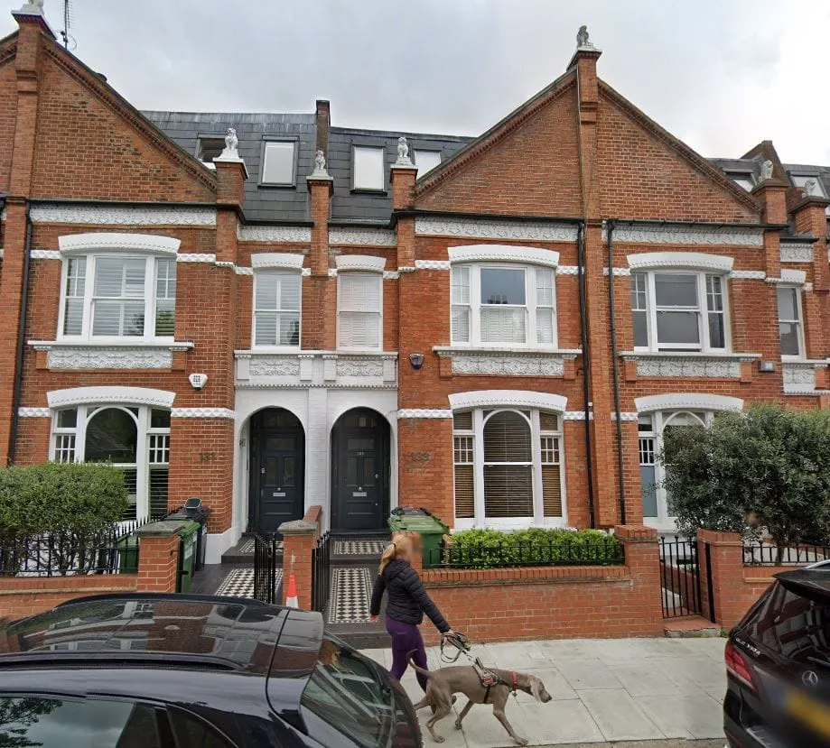 A residential block managed by Gena Property Management in Fulham, SW6