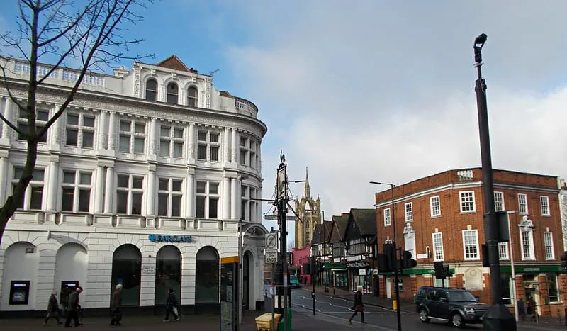 Sutton town centre
